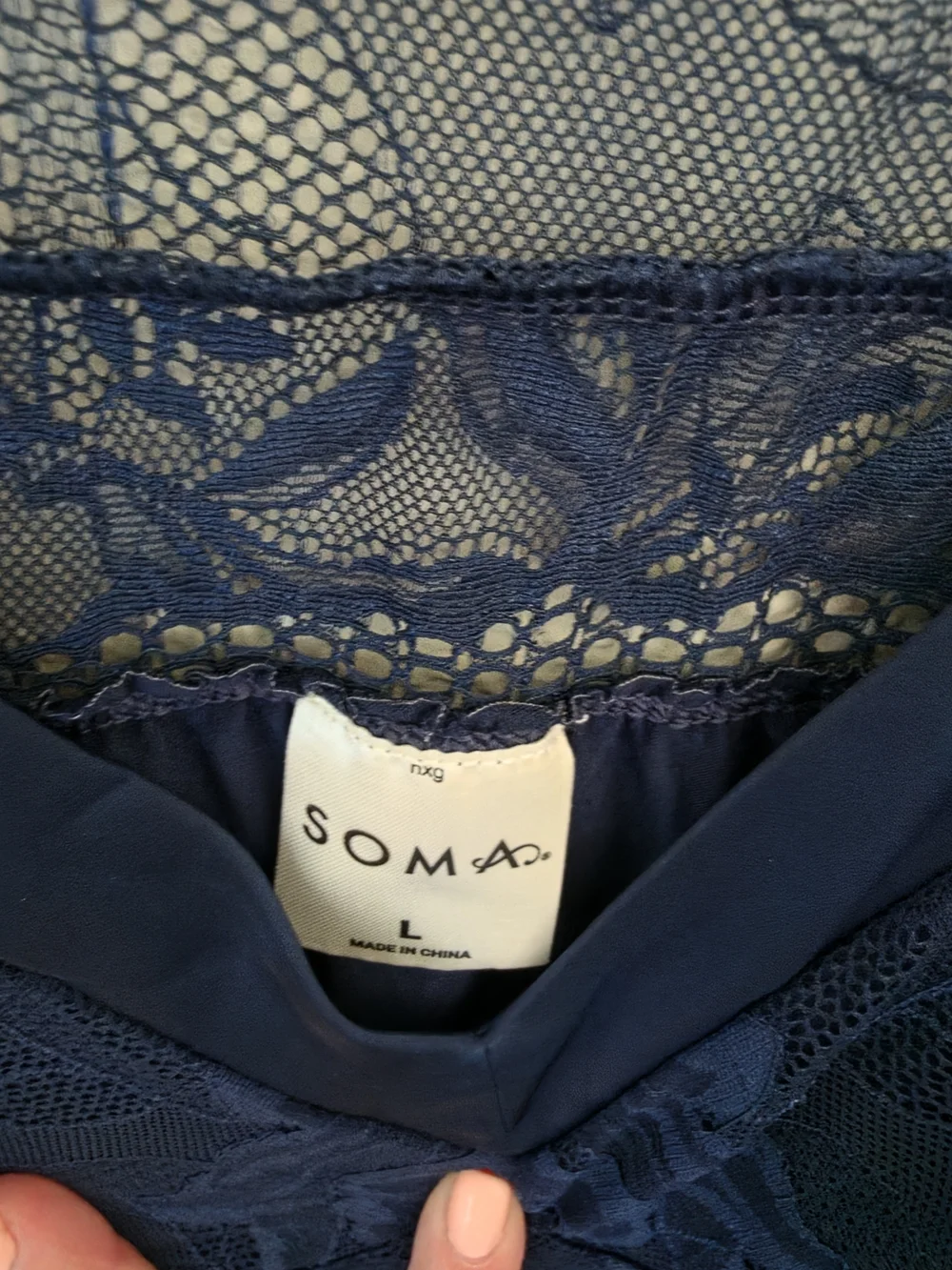 Soma navy slip